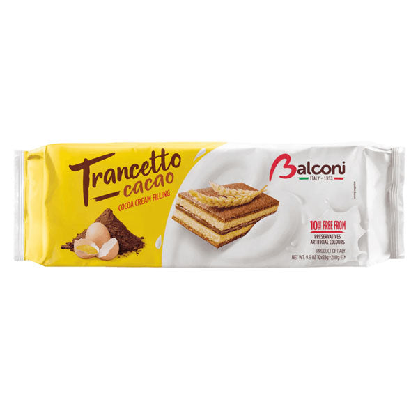 Бисквитный торт Trancetto с какао – 9,88 унций (280 г)